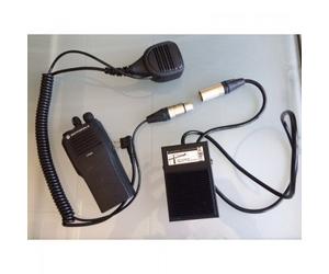 Motorola Motorola XT420 + Pedal PTT Walkie talkie resistente con pedal PTT, ideal para conductores o personas que necesitan concentrarse en sus tareas