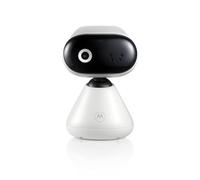 Motorola Nursery PIP1000 Baby Monitor con Cámara - Cámara para bebés con control de aplicación - Monitor de bebé - Visión nocturna y comunicación bidireccional - Montaje en pared - Blanco