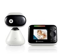 Motorola Nursery PIP1200 Vigilabebés con Cámara, Unidad de Padres de 2,8 pulgadas, Comunicación Bidireccional, Temperatura Ambiente, Visión Nocturna por Infrarrojos, Alcance de 300 m