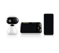 Motorola Nursery PIP1500 Connect Monitor de Bebé de Video con Pantalla de 5.0" con Wi-Fi, Visión Nocturna Infrarroja, Comunicación Bidireccional y Monitoreo de Temperatura - Conexión Full HD 1080p