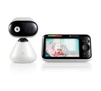 Motorola Nursery PIP1500 Vigilabebés con Cámara, Unidad de Padres de 5 pulgadas, Comunicación Bidireccional, Temperatura Ambiente, Visión Nocturna por Infrarrojos, Alcance de 300 m