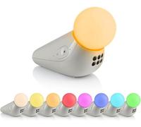 Motorola Nursery - S1 Luz Nocturna y Relajante Sonora para Bebés, Sonidos Relajantes y Canciones de Cuna para Niños, Iluminación Suave Multicolor, Volumen Ajustable, Recargable, USB-C