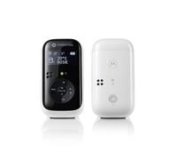 Motorola Nursery Vigilabebés de Audio PIP15 con Sonido HD, Monitorización de Temperatura, Comunicación Bidireccional, Luz Nocturna y Canciones de Cuna