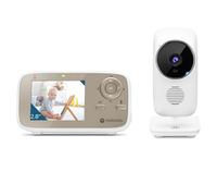 Motorola Nursery VM483 Vigilabebés con Cámara, Visión Nocturna y Comunicación Bidireccional
