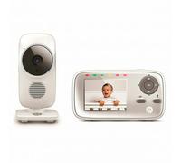 Motorola Nursery VM483 Vigilabebés con Cámara, Visión Nocturna y Comunicación Bidireccional