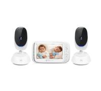 Motorola Nursery VM75-2 (actualización 2026) Monitor de video para bebé (paquete de dos cámaras)