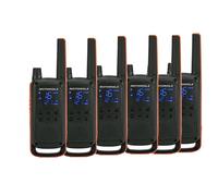 Motorola Talkabout T82 two-way radios 16 canales 446 - 446.2 MHz Negro, Naranja