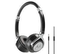 Motorola Pulse 2 Auriculares de Diadema con Cable, Color Negro