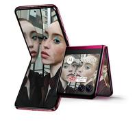 Motorola Razr 40 Ultra 5G 256 GB de almacenamiento + 8 GB de RAM, pantalla FHD de 6.9 pulgadas/3.6 pulgadas, SIM dual (Nano SIM + eSIM) teléfono con tapa Android 13 desbloqueado sin SIM (Viva Magenta)