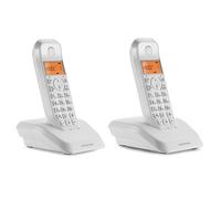 Motorola s12 duo teléfono dect identificador de llamadas blanco