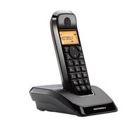 Motorola S1201 Teléfono DECT Identificador de llamadas Negro