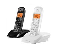 Motorola S12 Duo Teléfono DECT Identificador de llamadas Negro