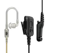 Motorola Solutions PMLN8342A PMLN8342 - Kit de vigilancia IMPRES™ de 2 cables, con tubo translúcido de audio