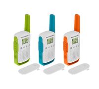 Motorola T42 two-way radios 16 canales Azul, Verde, Naranja, Blanco
