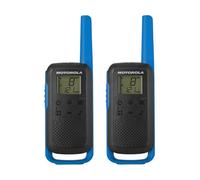 Motorola TALKABOUT T62 two-way radios 16 canales 12500 MHz Negro, Azul