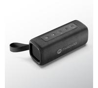 Motorola Sound - Altavoz Inalámbrico Bluetooth ROKR 600 - Potente Sonido de 30W, Resistente al Agua y Polvo, Función Broadcast para Conectar 20+ Altavoces, 6 Horas de Reproducción, Negro