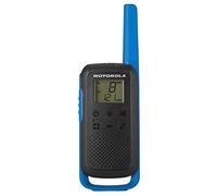 Motorola TALKABOUT T62 two-way radios 16 canales 12500 MHz Negro, Azul