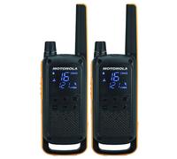 Motorola Talkabout T82 two-way radios 16 canales 446 - 446.2 MHz Negro, Naranja