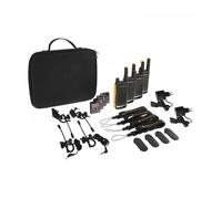 Motorola Talkabout T82 Extreme Quad Pack two-way radios 16 canales Negro, Naranja