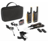 Motorola Talkabout T82 Extreme Twin Pack two-way radios 16 canales Negro, Naranja