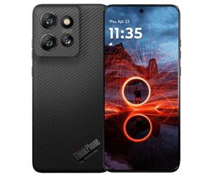 Motorola ThinkPhone 25 5G 2024 (negro carbón) XT2409-06 | Dual SIM (Nano SIM, eSIM) 256GB + 8GB RAM Android 14 SIM Smartphone desbloqueado de fábrica