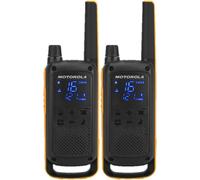 Motorola Talkabout T82 Extreme Twin Pack two-way radios 16 canales Negro, Naranja