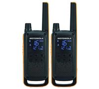 Motorola Talkabout T82 two-way radios 16 canales 446 - 446.2 MHz Negro, Naranja