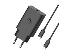 Motorola TurboPower 68 SJMC682 Cargador de Red Eléctrica USB-C Carga Rápida 68W Negro