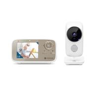 Motorola VM483 video-monitor para bebés 300 m FHSS Oro, Blanco