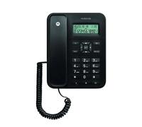 Motorola CT202 Teléfono analógico Identificador de llamadas Negro