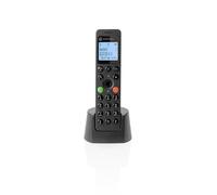 Teléfono inalámbrico Motorola DOT201 DECT Altavoz 100 contactos Negro terminal con pantalla