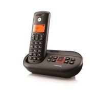 Motorola Teléfono inalámbrico E201 – Digital, Acceso remoto, Manos libres – Negro