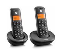 Motorola E202 Duo Teléfono DECT Negro