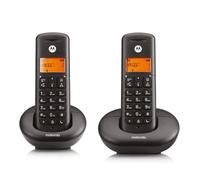 Motorola E202 Duo Teléfono Fijo Inalámbrico DECT Negro