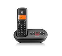 Motorola E211 Teléfono DECT Identificador de llamadas Negro