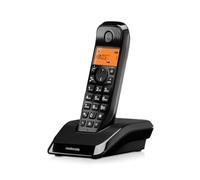 Motorola S1201 Teléfono DECT Identificador de llamadas Negro