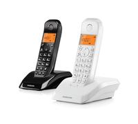 Motorola S12 Duo Teléfono DECT Identificador de llamadas Negro