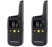 Motorola XT185 two-way radios 16 canales 446.00625 - 446.19375 MHz Negro