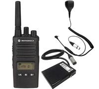 Motorola XT460 two-way radios 16 canales 446.00625 - 446.19375 MHz Negro