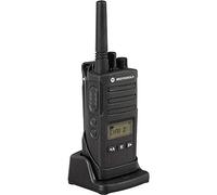 MOTOROLA XT460 - Walkie Talkie uso libre PMR446 con display 8 canales, Negro