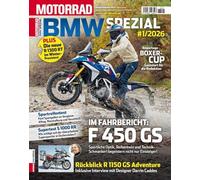 Motorrad BMW Spezial - 01/2026: BMW F 450 GS