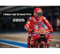 Motorrad Grand Prix 2026 - Kalender | MotoGP DIN A3: Der Wandkalender für alle Zweirad-Verrückten und Fans der MotoGP für das Jahr 2026 im Format DIN A3 (ca. 42 x 30 cm)!