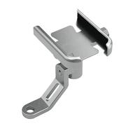 Motorrad Navigationshalterung Soporte Aluminio Teléfono Motocicleta para CFMOTO 800MT 450SR 800NK 650NK 650MT 250NK 150 250 300 650 400 MT NK(Mirror Type Silver)