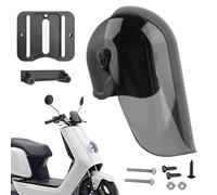 Motorrad Sonnenschutzblende - 22,9 x 14,3 cm Handy-Sonnenschutz, Nylon PC Edelstahl Material, Braunes und Transparentes Objektiv, 210g Gewicht | Regenschutz Anti-Reflex Visier für Elektrofahrzeug und