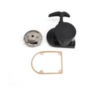 MOTORREDUCTOR Arrancador De Aleación Para Motor De Bicicleta Motorizada De 49cc, 66cc, 70cc Y 80cc, Dispositivo De Tracción Con Mango De Arranque De Retroceso Arranque Motor(Negro)