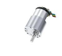 Motorreductor CC miniatura con codificador Hall JGB37-520, 6 V/12 V, avance y retroceso, 6 RPM a 1590 RPM, con medición de velocidad (1 unidad)(800RPM_6V BRACKET MOTOR)