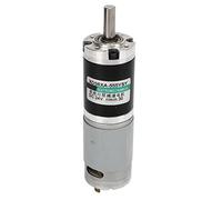 Motorreductor DC 24V, mini motor eléctrico de bajo ruido y alta torsión, motor reductor de engranajes con devanados de cobre con torsión máxima de 34 kg.cm, para proyectos de (30 rpm)