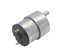 Motorreductor de 6V/12V/24V CC, 7RPM a 960RPM, caja de cambios de alto par, JGB37-520, Motorreductor de reducción eléctrica Reversible(45,6V)