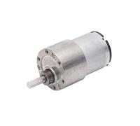 Motorreductor de alto par JGB37-520 DC 6 V/12 V/24 V con caja de engranajes totalmente metálica, motor eléctrico de 7/12/22/35/45/66/107/200/320/600/960 RPM(107rpm,12V)