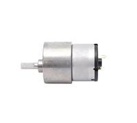 Motorreductor de alto par JGB37-520 DC 6 V/12 V/24 V con caja de engranajes totalmente metálica, motor eléctrico de 7/12/22/35/45/66/107/200/320/600/960 RPM(107rpm,12V)
